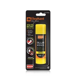 [7099970] กาวแท่ง 22 กรัม ตราช้าง  Sticko