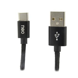 [35536] สายชาร์จ Type-C ดำ นีโอ NEO237